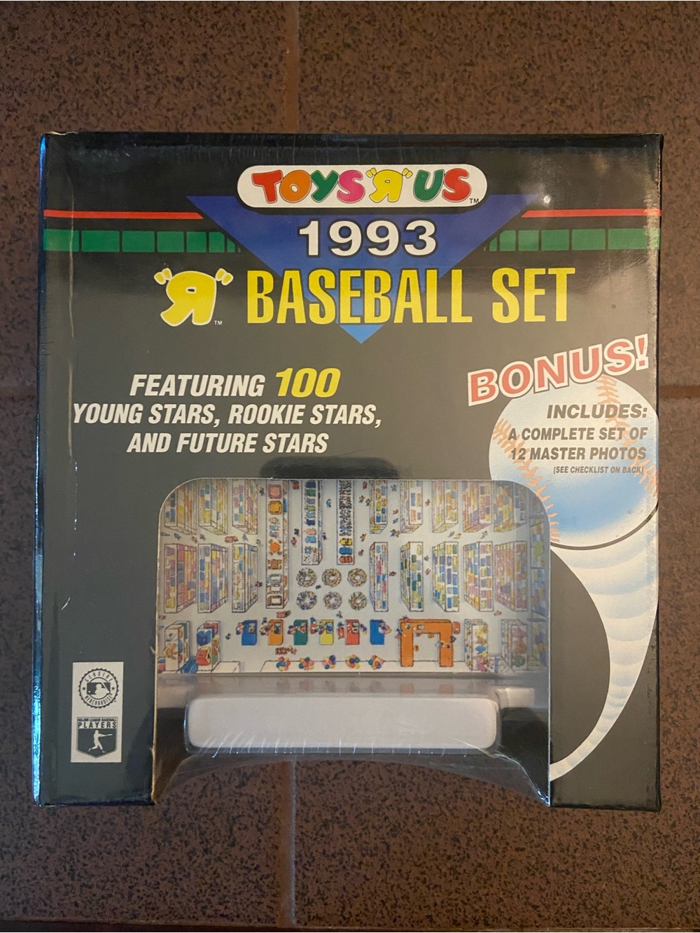 1993 Topps Toys 'R' Us Baseball Set – 100 Cards & Photos – Factory Sealed Box